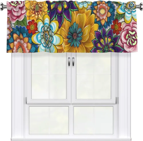 Vista 13 de Cenefa de estrella del oeste de Texas para ventana, rústica, granja, granero, cocina, cenefa de ventana rural vintage con bolsillo para barra