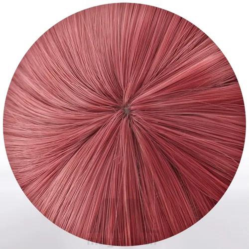 Vista 5 de Peluca larga de anime naranja y rosa para cosplay, para hombre motosierra, disfraz de Halloween, fiesta, peluca de pelo con gorra de peluca gratis