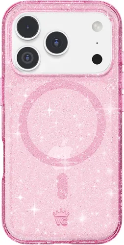 Vista 302 de VELVET CAVIAR Funda para iPhone 15, compatible con MagSafe, probada contra caídas de 10 pies, fundas protectoras de diseño, leopardo color rosa
