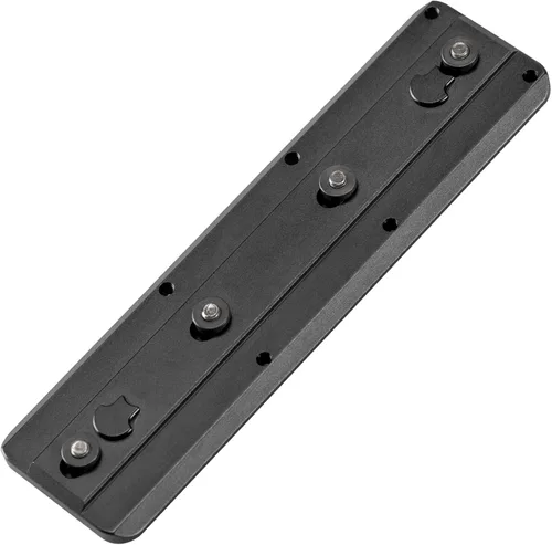 Vista 9 de Adaptador de placa de trípode FANAUE Keymod Rail con tornillos de seguridad, para cabezal de bola de trípode, compatible con Arca Swiss RRS Dovetail