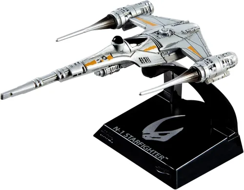 Vista 4 de Hot Wheels Vehículo de Colección Caza Estelar de Naboo N1