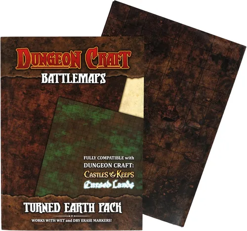 Vista 18 de Dungeon Craft RPG & DND Set de Inicio – Kit de Esenciales de Mapas Plegables – Set de 4 – Expedición