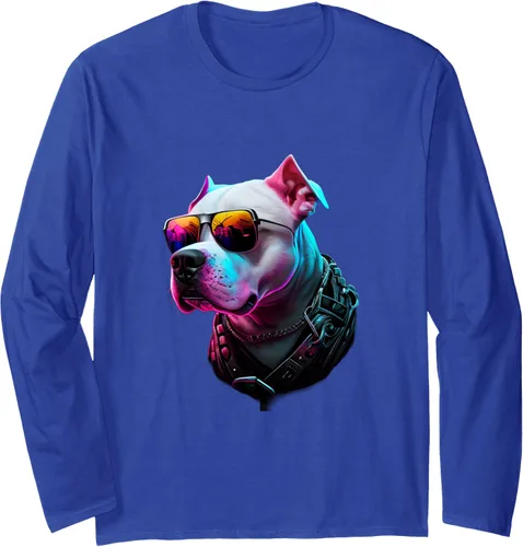 Vista 4 de Dogo Argentino Dogs Dogo Argentinos Camiseta de manga larga