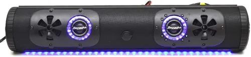 Vista 6 de Bazooka Barra de fiesta LED G2 Bluetooth y transmisor FM (24" de doble cara)