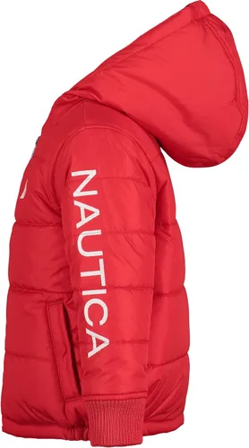 Vista 5 de Nautica Chaqueta pesada con capucha y forro polar para niño