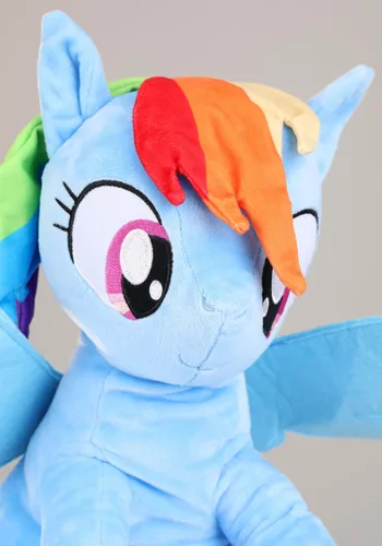 Vista 4 de Mochila de Peluche Rainbow Dash de My Little Pony para Niños Multicolor