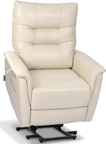 Vista 8 de EONIX Silla reclinable de pared con doble motor para ancianos, color marrón Marrón oscuro