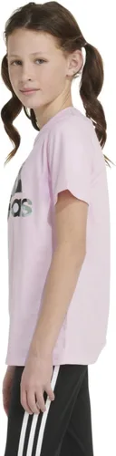 Vista 6 de adidas Girls' Short Sleeve Badge of Sport Square Tee