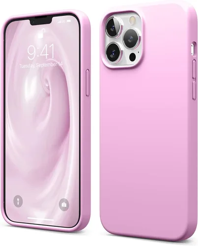 Vista 15 de elago - Funda compatible con iPhone 13 Pro Max, funda de silicona líquida, funda protectora de cámara de cuerpo completo, a prueba de golpes, funda