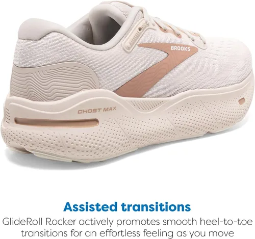 Vista 3 de Brooks Zapatillas Ghost Max Cushion Neutral para correr y caminar para mujer