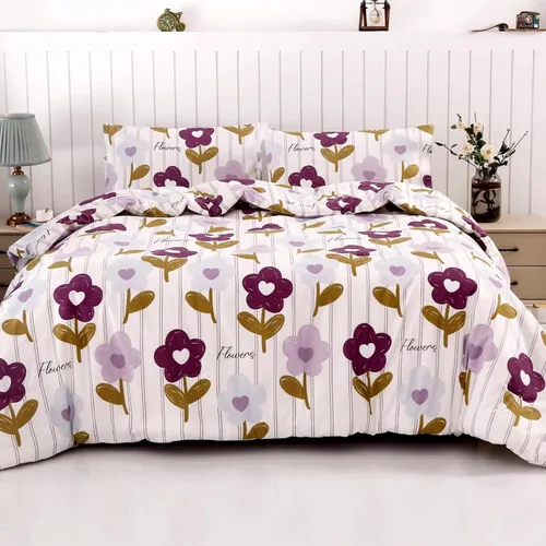 Vista 17 de SDIII - Juego de edredón de 3 piezas, tamaño twin, floral azul, de microfibra suave y ligera, edredón floral azul, juego de ropa de cama vintage