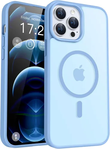 Vista 136 de Funda para teléfono Google Pixel 9 Pro XL, Compatible con Magnético, Protección contra Caídas de Grado Militar Translúcida Mate Resistente a Golpes