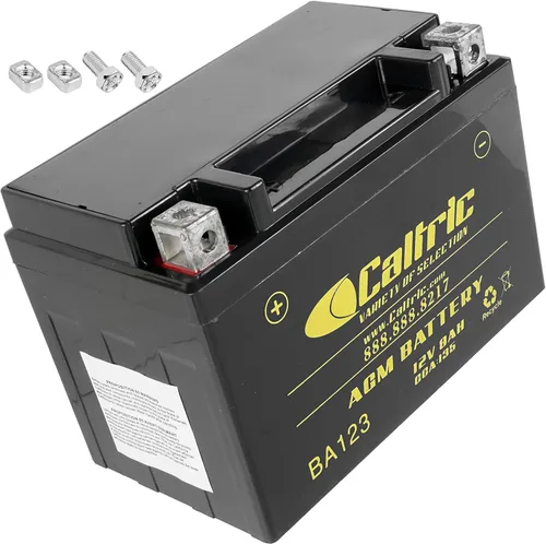 Vista 5 de Caltric Agm - Batería compatible con Suzuki 600 Gsxr600W Gsxr600T Gsxr600Z Gsxr600X 1992-1993 2002 2003 2005