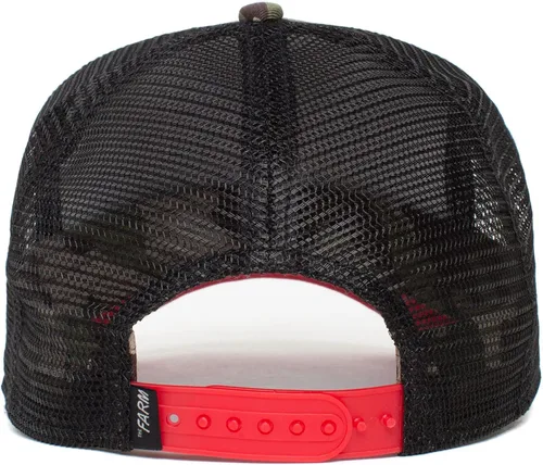 Vista 4 de Goorin Bros. Trucker Hat, The Farm - Gorra de béisbol de malla con cierre a presión para hombre