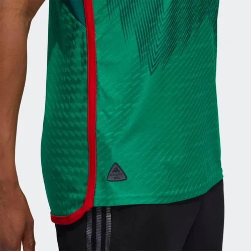 Vista 6 de adidas México 22 Home Authentic Jersey Hombre