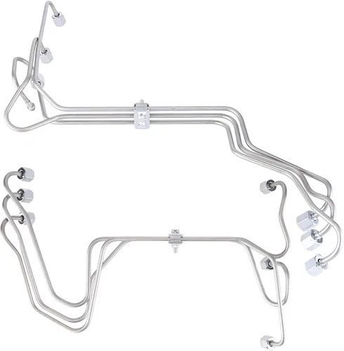 Vista 4 de 3925805 Reemplazo de la línea de alimentación del inyector de combustible para Dodge Cummins Engine 1994-1998 5.9L Juego de líneas de suministro