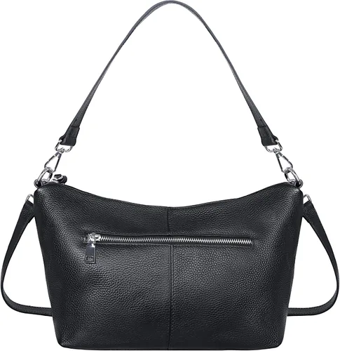 Vista 9 de Iswee Bolsos de cuero para mujer, bolso cruzado de diseñador para todos los días, bolso de hombro pequeño