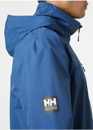 Vista 5 de Helly-Hansen Chaqueta estándar con capucha para hombre, 636 Azurite, M