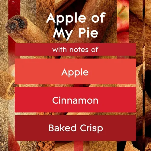 Vista 4 de Glade Candle, Apple of My Pie 6.8 onzas (paquete de 2)