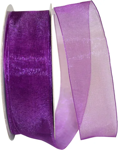 Vista 61 de Reliant Ribbon 25621-053-09C Cinta transparente de gasa, 1-1/2 pulgadas x 100 yardas, azul