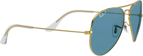 Vista 9 de Ray-Ban Rb3025 - Lentes de sol polarizados, diseño de aviador clásico, dorado