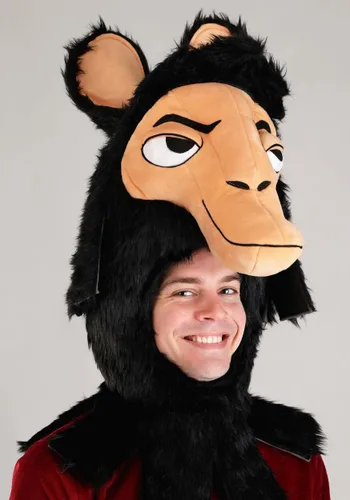 Vista 5 de Disfraz Kuzco Llama Disney El Emperador y sus Locuras Talla Plus para Hombre Multicolor