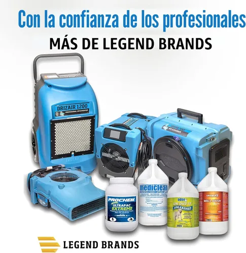 Vista 6 de Dri-Eaz Dri-Pod Pro - Secador omnidireccional de pisos y alfombras, secadora de piso con ventilación para barcos, caravanas y uso residencial