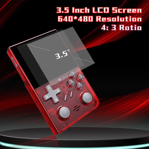 Vista 4 de UNICO - Consola de juegos de mano retro 15 juegos de arcade clásicos con licencia IGS Pantalla de 3.5 pulgadas, sistema de juegos portátil