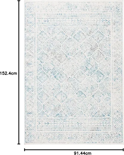 Vista 297 de Safavieh - Alfombra decorativa de la colección Tulum, modelo TUL264F, estilo marroquí, bohemio y desgastado, no suelta pelusa, para sala, vestíbulo