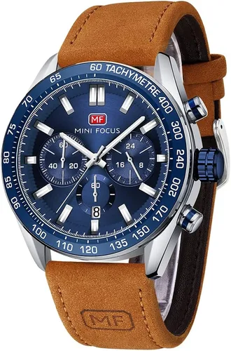 Vista 23 de AIMES Watch for Men Sport Military Waterproof Chronograph Mens Watches Analog Quartz Big Face Classic Stylish Fashion Casual Designer Business Work