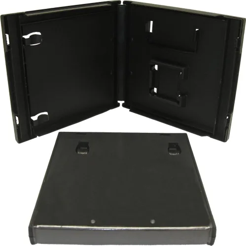 Vista 2 de 50 Fundas de repuesto estándar vacías Compatible con Nintendo DS negro VGBR14DSBK