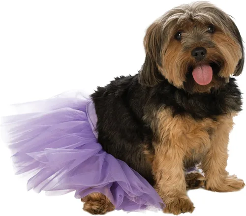 Vista 2 de Rubie's Tutú para disfraz de mascota, rosa, talla S/M