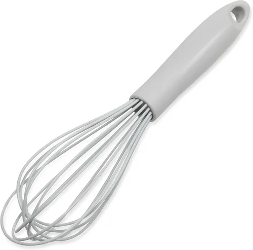 Vista 11 de Chef Craft Batidor de cocina de alambre de silicona premium, 10.5 pulgadas, color negro