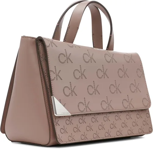 Vista 5 de Calvin Klein Bolso con asa superior con solapa de basalto