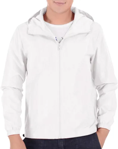 Vista 2 de Chaqueta impermeable plegable para hombre, ligera, rompevientos, impermeable, para senderismo, con capucha