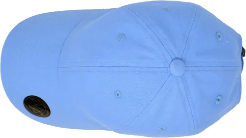 Vista 4 de Gorra de béisbol de estilo polo clásico bordado de algodón ajustable para hombres y mujeres de perfil bajo
