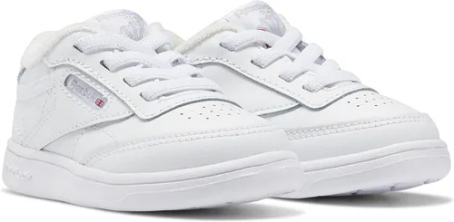 Vista 2 de Reebok Club C Sneaker, WhiteKinetic BlueVector Red, 3.5 US Unisex Big Kid