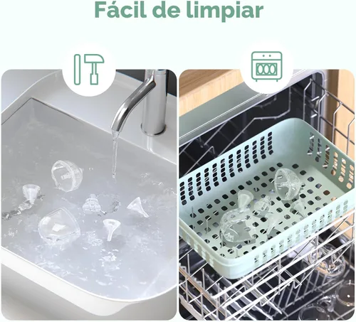 Vista 7 de Momcozy Aspirador Nasal para Bebé, 【Grado Hospitalario】 Succión Fuerte de 70 KPa y 9 Niveles de Succión Ventosa Nasal, Limpiador Nasal Eléctrico