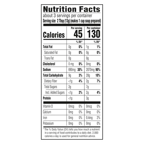 Vista 9 de Knorr Mezcla de sopa y receta de cebolla francesa para sopas, salsas y comidas simples Sin sabores artificiales 1.4 oz Para sopas calientes