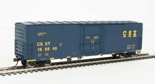Vista 2 de Walthers Trainline Boxcar aislado listo para funcionar-CSX 931-1804 HO Scale Model Railroad - Modelo de carga