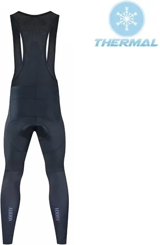 Vista 2 de Pantalones de ciclismo para hombre con acolchado de gel de compresión, mallas elásticas para bicicleta