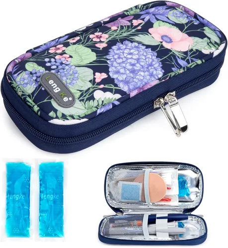 Vista 12 de YOUSHARES Paquetes de Hielo para Diabetes para Estuche de Viaje Enfriador de Insulina - Mini Paquetes de Hielo Adecuados para la Mayoría de Bolsas