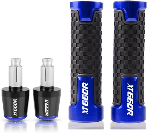 Vista 7 de Motorcycle Motorcycle Accessories Hand Grips Handle Bar Sets Handlebar Grip Ends Plug 7/8'' 22mm for Yamaha XT660R 2004 2005 2006 2007-2016 Handle