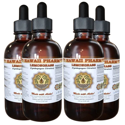 Vista 7 de HawaiiPharm Extracto líquido de citronela (Cymbopogon Citratus) 2x2 oz