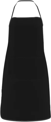 Vista 30 de HooSo Delantal de cocina personalizado, diseño de nombre, logotipo, foto, delantal de poliéster ajustable con dos bolsillos delanteros