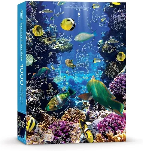 Vista 5 de Genuine Fred - Fred Puzzle 1000 Pc - Un día ocupado en Chez Poulet