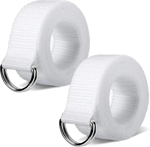 Vista 11 de Seematn Web - Cinturón de fútbol de 52 pulgadas, cinturón de fútbol con anillo en D para hombres, mujeres, jóvenes, niños y niñas