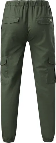 Vista 5 de Vickyleb Cargo Pants for Men Joggers, Men's Sweatpants Big and Tall Jogger Athletic Baggy Workout Pants