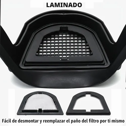 Vista 4 de Escudos activos antivaho de cara completa Protección de expresión visible, transparente, transpirable, cómodo, para adultos, reutilizable