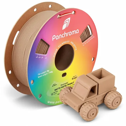 Vista 39 de Polymaker Panchroma - Filamento PLA mate de 0.07 in, 2.2 lbs, madera de Madera mate de doble degradado
